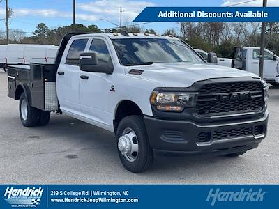 New 2024 Ram 3500 Tradesman Crew Cab 4WD, Flatbed Truck for sale #CR15592 - photo 1
