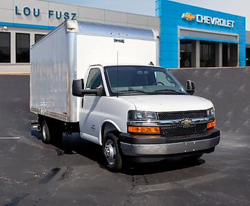 2023 Chevrolet Express 4500 DRW RWD, Knapheide Box Body Box Van for sale #CF23979 - photo 1
