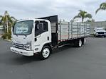 2023 Isuzu NPR-HD Regular Cab DRW 4x2, Morgan Truck Body Prostake Platform Body Stake Bed for sale #230124 - photo 1