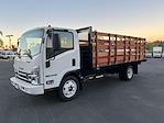 2023 Isuzu NPR-HD Regular Cab DRW 4x2, Custom Truck Body & Equipment Stake Bed for sale #230161 - photo 1
