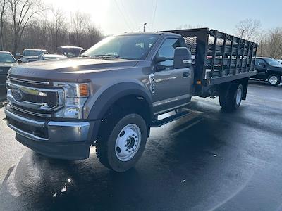 2022 Ford F-600 Regular Cab DRW 4x4, Stake Bed for sale #P7206 - photo 1