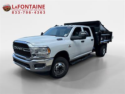 New 2024 Ram 3500 Tradesman Crew Cab 4x4, 9' 3" Rugby Eliminator LP Steel Dump Truck for sale #24UC0528 - photo 1