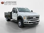 2023 Ford F-550 Regular Cab DRW 4x4, Bedrock Marble Series Flatbed Truck for sale #23DC213 - photo 4