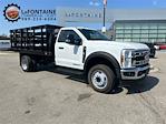 New 2024 Ford F-550 Regular Cab 4x2, 12' 6" Monroe Truck Equipment TradesPRO™ Flatbed Truck for sale #24DC109 - photo 61