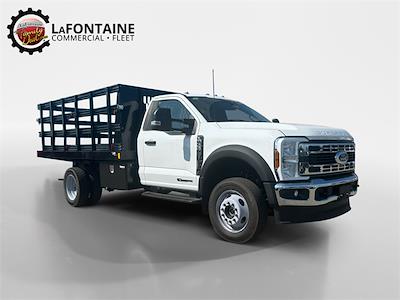 New 2024 Ford F-550 XL Regular Cab 4x4, Reading Steel Stake Bed for sale #24DC119 - photo 1