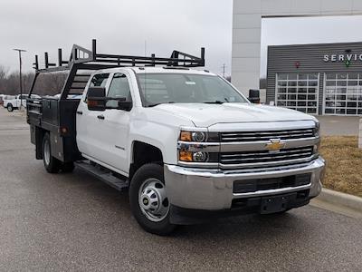 Used 2018 Chevrolet Silverado 3500 Work Truck Crew Cab 4x4, Contractor Truck for sale #2D031P - photo 1