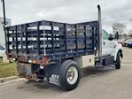 Used 2021 Ford F-750 Base Super Cab 4x2, Palfinger Stake Bed for sale #4DC159P - photo 2