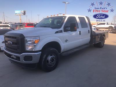 Used 2015 Ford F-350 XL Crew Cab 4x4, Flatbed Truck for sale #P6515 - photo 1