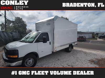 New 2024 GMC Savana 3500 Work Van 4x2, 14' Bay Bridge Sheet and Post Box Van for sale #FR011608 - photo 1