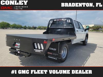 New 2024 GMC Sierra 3500 Pro Crew Cab 4x4, 9' 4" CM Truck Beds RD Model Flatbed Truck for sale #GR290746 - photo 2