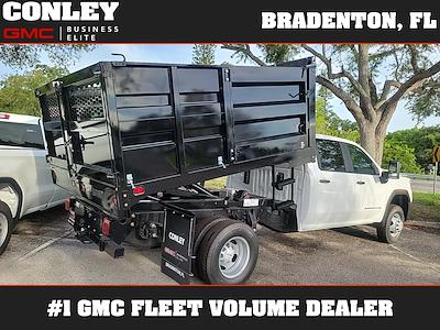 New 2024 GMC Sierra 3500 Pro Crew Cab 4x2, Knapheide Landscape Dump for sale #GR337569 - photo 2