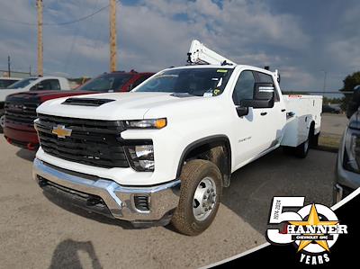 New 2024 Chevrolet Silverado 3500 Work Truck Crew Cab 4WD, 9' Knapheide Steel Service Body Service Truck for sale #541426 - photo 1