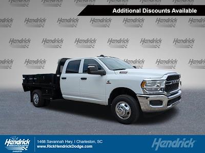 New 2024 Ram 3500 Tradesman Crew Cab 4WD, Knapheide PGTB Utility Gooseneck Flatbed Truck for sale #CR00595 - photo 1