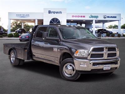 Used 2017 Ram 3500 Tradesman Crew Cab 4x4, Flatbed Truck for sale #D17527A - photo 1