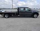 2019 Ford F-550 Crew Cab DRW 4x4, Flatbed Truck for sale #D19356A - photo 3