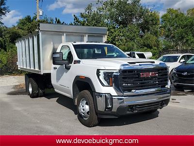 New 2024 GMC Sierra 3500 Pro Regular Cab 4x4, 12' Premier Truck Center Landscape Dump for sale #T24003 - photo 1