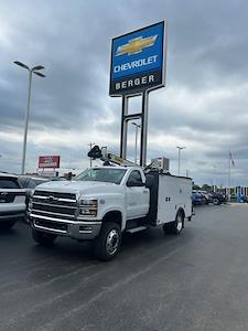 2024 Chevrolet Silverado 6500 Regular Cab DRW 4x4, Palfinger PAL Pro 43 Crane Body for sale #24MD2W - photo 1