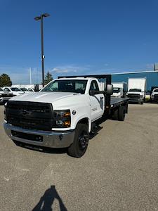 2024 Chevrolet Silverado 6500 Regular Cab DRW 4x2, Knapheide Heavy-Hauler Junior Flatbed Truck for sale #24MD7W - photo 1