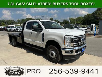 New 2024 Ford F-350 XL Super Cab 4x4, Flatbed Truck for sale #24T1484 - photo 1