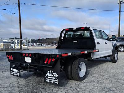 Used 2020 Ford F-550 XLT Crew Cab 4x4, 9' 5" Cadet Truck Bodies Western Flatbed Truck for sale #TEE11343 - photo 2