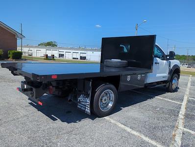 New 2024 Ford F-550 FL Regular Cab RWD, 12' PJ's Platform Body Flatbed Truck for sale #RDA06841 - photo 2