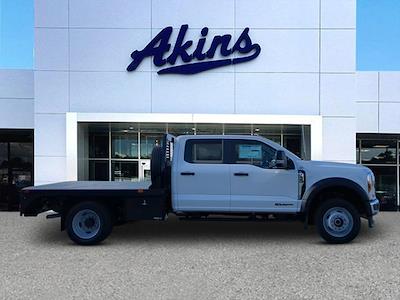 New 2024 Ford F-450 XL Crew Cab 4WD, Bedrock Granite Series Flatbed Truck for sale #REF50709 - photo 1