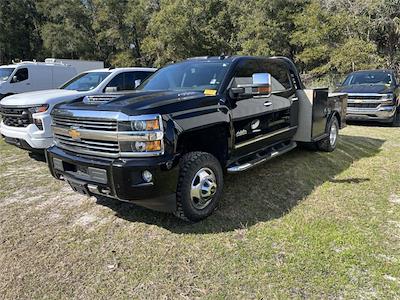 Used 2017 Chevrolet Silverado 3500 High Country Crew Cab 4x4, Flatbed Truck for sale #8505A - photo 1