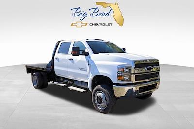 New 2024 Chevrolet Silverado 5500 Work Truck Crew Cab 4x4, Flatbed Truck for sale #F10229 - photo 1