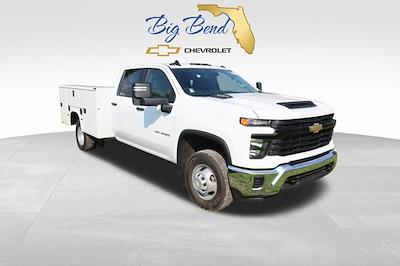 New 2024 Chevrolet Silverado 3500 Work Truck Crew Cab 4x4, 9' Knapheide Steel Service Body Service Truck for sale #F10263 - photo 1