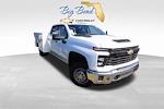 New 2024 Chevrolet Silverado 3500 Work Truck Crew Cab 4x4, 9' Knapheide Steel Service Body Service Truck for sale #F10336 - photo 1