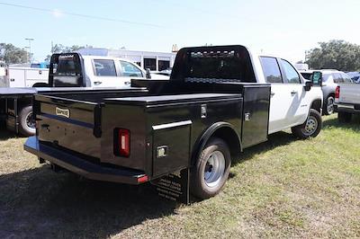 New 2024 Chevrolet Silverado 3500 Work Truck Crew Cab 4x4, 9' 4" Knapheide PGTD Gooseneck Flatbed Truck for sale #F10337 - photo 2