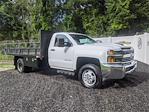 Used 2017 Chevrolet Silverado 3500 Work Truck Regular Cab 4x4, Flatbed Truck for sale #F8039A - photo 3