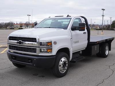 New 2023 Chevrolet Silverado 5500 Work Truck Regular Cab 4x2, 11' Fontaine Modification Haulers Flatbed Truck for sale #232961F - photo 1