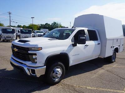 New 2024 Chevrolet Silverado 3500 Work Truck Crew Cab 4x4, 9' Knapheide KUVcc Service Truck for sale #244509F - photo 1