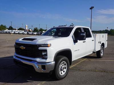 New 2024 Chevrolet Silverado 3500 Work Truck Crew Cab 4x4, 8' Knapheide Steel Service Body Service Truck for sale #244870F - photo 1