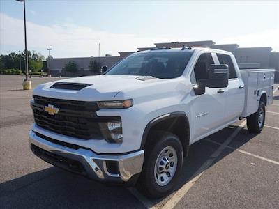 New 2024 Chevrolet Silverado 3500 Work Truck Crew Cab 4x4, 8' Knapheide Steel Service Body Service Truck for sale #244899F - photo 1