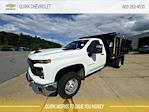 New 2024 Chevrolet Silverado 3500 Work Truck Regular Cab 4WD, 12' Dejana Truck & Utility Equipment DynaPro Landscape Dump for sale #M37540 - photo 3