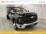 New 2024 Chevrolet Silverado 3500 Work Truck Crew Cab 4WD, M H EBY Aluminum Landscape Dump for sale #C82054 - photo 1