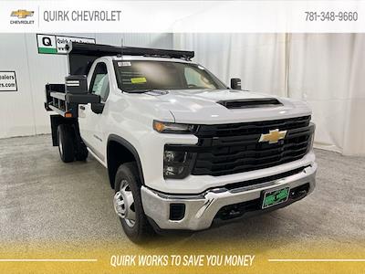 New 2024 Chevrolet Silverado 3500 Work Truck Regular Cab 4WD, 9' Air-Flo Pro-Class Dump Truck for sale #C82129 - photo 1