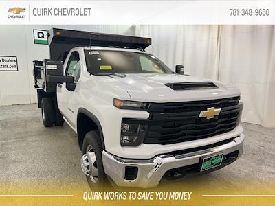 New 2024 Chevrolet Silverado 3500 Work Truck Regular Cab 4WD, 9' Godwin 184U Dump Truck for sale #C82209 - photo 1