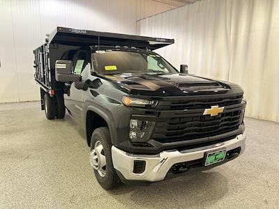 New 2024 Chevrolet Silverado 3500 Work Truck Regular Cab 4x4, 12' Dejana Truck & Utility Equipment DynaPro Landscape Dump for sale #C83085 - photo 1