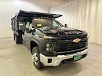 New 2024 Chevrolet Silverado 3500 Work Truck Regular Cab 4x4, 12' Dejana Truck & Utility Equipment DynaPro Landscape Dump for sale #C83085 - photo 4