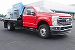 Used 2023 Ford F-350 XLT Regular Cab 4x4, Flatbed Truck for sale #29970A - photo 3