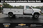 New 2024 Chevrolet Silverado 5500 Work Truck Regular Cab 4x4, 11' Reading Classic II Aluminum Service Truck for sale #30488 - photo 1