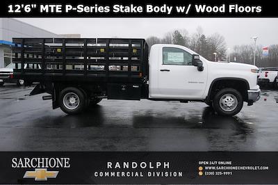 New 2025 Chevrolet Silverado 3500 Work Truck Regular Cab 4x4, Stake Bed for sale #30990 - photo 1