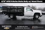 New 2025 Chevrolet Silverado 3500 Work Truck Regular Cab 4x4, Stake Bed for sale #30990 - photo 1