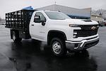 New 2025 Chevrolet Silverado 3500 Work Truck Regular Cab 4x4, Stake Bed for sale #30990 - photo 3