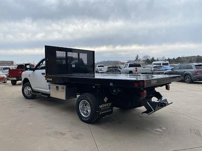 2024 Ram 3500 Regular Cab DRW 4x4, Monroe Truck Equipment Versa-Line Platform Body Flatbed Truck for sale #B223283N - photo 2