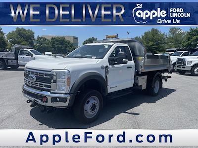 New 2024 Ford F-550 XLT Regular Cab 4x4, 9' Monroe Truck Equipment Z-DumpPRO™ Premier Dump Truck for sale #248060F - photo 1