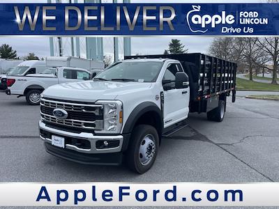 New 2024 Ford F-450 XLT Regular Cab 4x4, Stake Bed for sale #249495F - photo 1